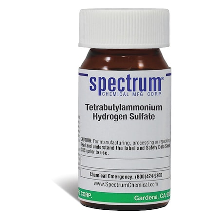 Spectrum Chemical Tetrabutylammonium Hydrogen Sulfate, 5g T1294-5GM