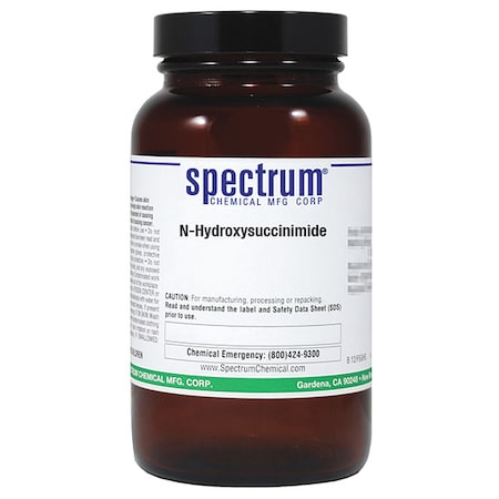 Spectrum Chemical N-Hydroxysuccinimide, 250g, Amber Glass H2495-250GM