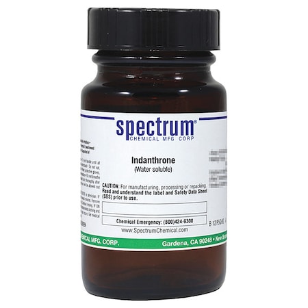 Spectrum Chemical Indanthrone, 25g, CAS 81-77-6, Amber Glass I1276-25GM