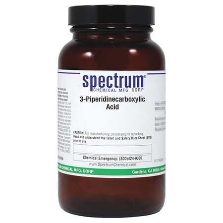Spectrum Chemical Nipecotic Acid, 100g, CAS 498-95-3 N3821-100GM