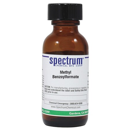 Spectrum Chemical Methyl Benzoylformate, 25g, Amber Glass M1595-25GM