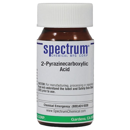 Spectrum Chemical Pyrazinecarboxylic Acid, 5g, CAS 98-97-5 P2329-5GM