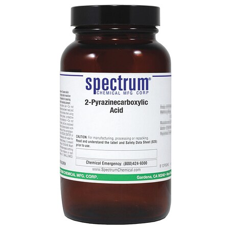 Spectrum Chemical Pyrazinecarboxylic Acid, 100g, Amber Glass P2329-100GM