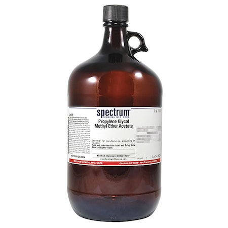 Spectrum Chemical Glycol Methyl Ether Acetate, Amber Glass P1439-4LT