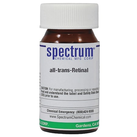 SPECTRUM All-Trans-Retinal, 5g, CAS 116-31-4 R3041-5GM