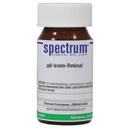 Spectrum Chemical All-Trans-Retinal, 5g, CAS 116-31-4 R3041-5GM