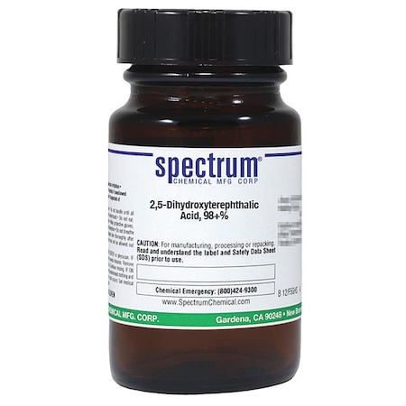 Spectrum Chemical Dihydroxyterephthalic Acid, 25g, Ambr Glss D2940-25GM