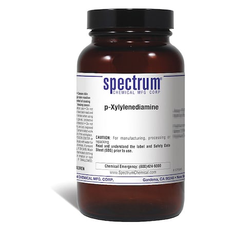 Spectrum Chemical P-Xylylenediamine, 100g, CAS 539-48-0 X1022-100GM