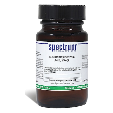 Spectrum Chemical Sulfamoylbenzoic Acid, 25g, CAS 138-41-0 S1753-25GM
