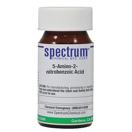 Spectrum Chemical Nitrobenzoic Acid, 1g, Amber Glass A1892-1GM