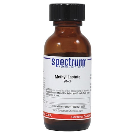 Spectrum Chemical Methyl Lactate, 25mL, CAS 547-64-8 M1716-25ML