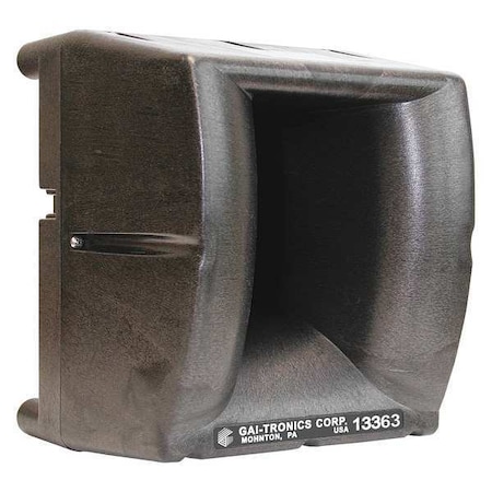 Hubbell Gai-Tronics Amplified Speaker, 9-17/32 In. Overall H 13363