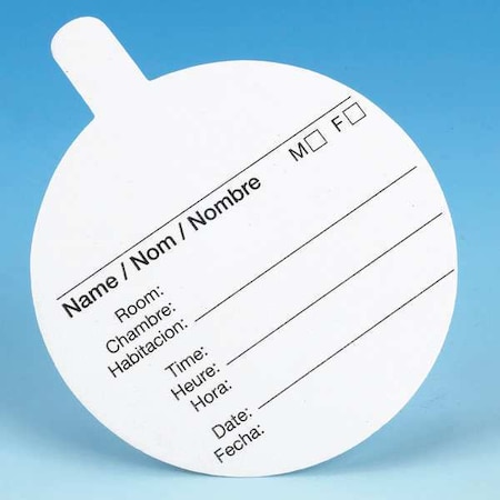 Globe Scientific Lid, Paper, White, PK500 5929