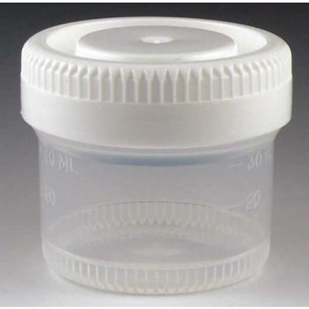 Globe Scientific Airtight Container, 60mL, PK500 6522
