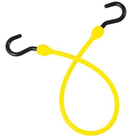 The Better Bungee Bungee Cord, Yellow, 24 in. L, 1-1/2 in. W BBC24NY