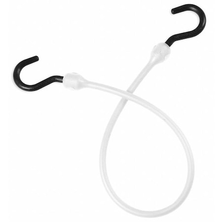 The Better Bungee Bungee Cord, White, 24 in. L, 1-1/2 in. W BBC24NW