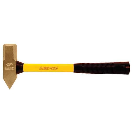 Ampco Safety Tools Cross Peen Hammer, Non-Spark, 2-1/2 lb H-41FG