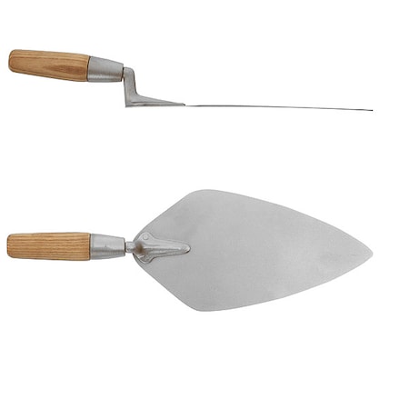 Ampco Safety Tools Bricklayer Trowel, Non-Spark, 5-1/4 in T-10