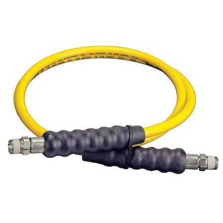 Enerpac H7206, 6 ft., Thermo-plastic High Pressure Hydraulic Hose, .25 in. Internal Diameter H7206