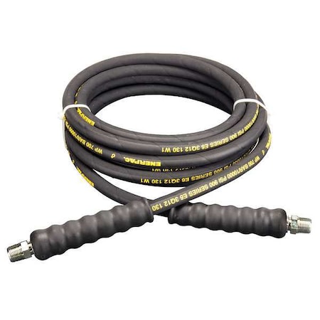Enerpac H9220, 20 ft., Heavy-duty Rubber High Pressure Hydraulic Hose, .25 in. Internal Diameter H9220