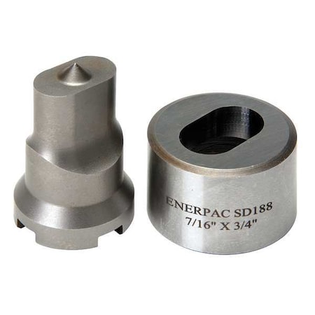 Enerpac SPD188, Punch Die Set, Oblong Hole Shape SPD188