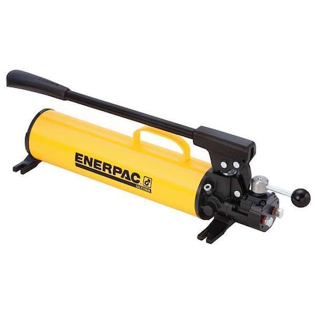 Enerpac P84, Two Speed, ULTIMA Steel Hydraulic Hand Pump, 134 in3 Usable Oil, For Double-Acting Cylinders P84