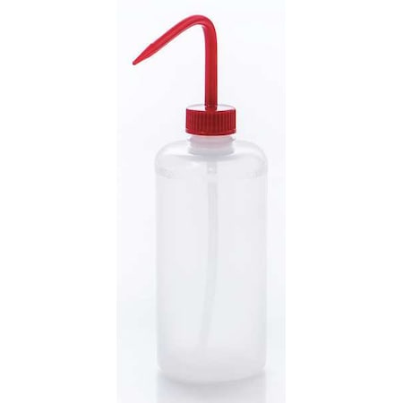 Sp Scienceware Wash Bottle, Std Spout, 500mL, Red, PK6 F11613-0500