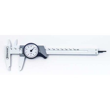 Sp Scienceware Dial Caliper, Metric, Plastic H13416-0001