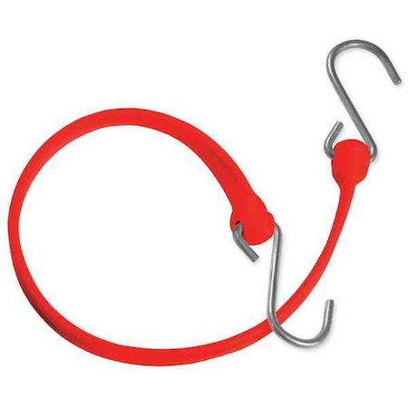 The Better Bungee Polystrap, Red, 12 in. L, Galvanized Steel BBS12GR