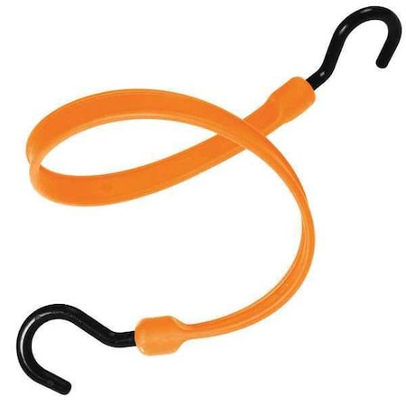 The Better Bungee Polystrap, Orange, 24 in. L, Nylon BBS24NO