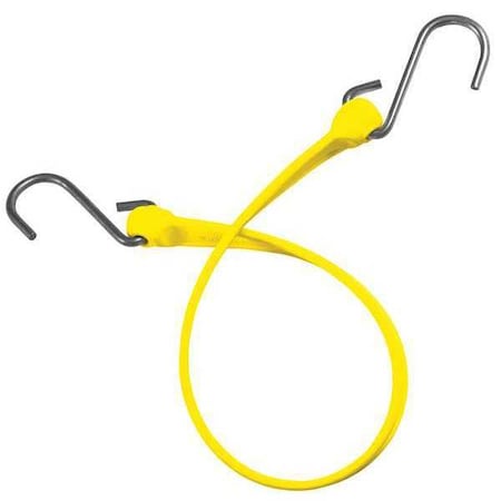 The Better Bungee Polystrap, Yellow, 12 in. L, SS BBS12SY