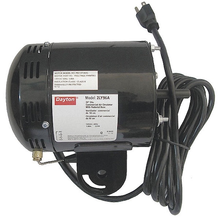 Dayton Motor Housing w/ Switch and Yoke VECPF56D3SPMHG