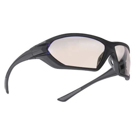 Bolle Safety Assault, Safety Glasses, Anti-Fog & Anti-Scratch, Gray Lens, Black Frame, Full-Frame 40147