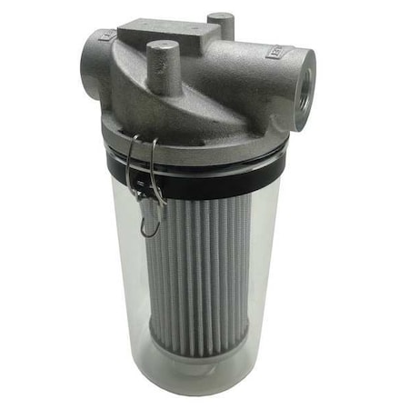 Solberg T-Style Inlet Vacuum Filter, 1-1/4 In ST-897-125C