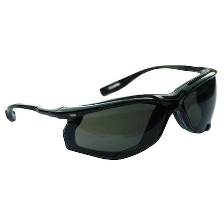 3M Virtua CCS Safety Glasses, Anti-Fog, Anti-Scratch, Wraparound, Foam Lined, Gray Frame, Gray Lens 11873-00000-20