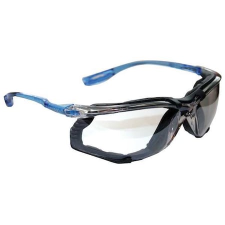 3M Virtua CCS, Safety Glasses, Anti-Fog & Anti-Scratch, Indoor/Outdoor Mirror Lens, Clear Frame 11874-00000-20