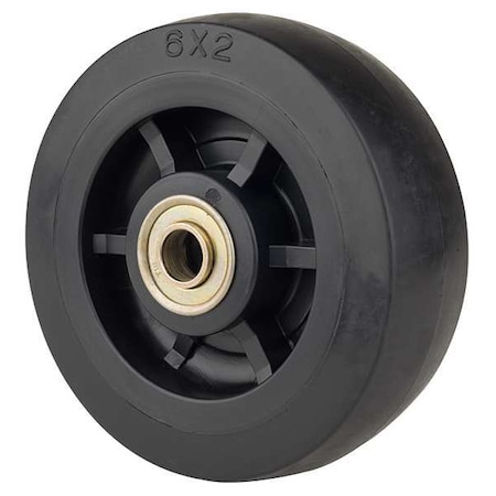 DAYTON Wheel, Hard Rubber W-042