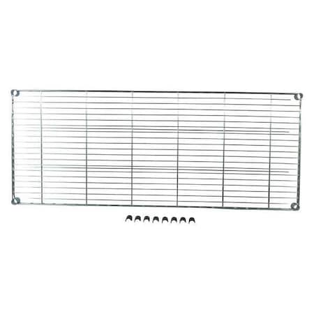 Zoro Select Shelving Light, Zinc, 24x60 MHL2460ZG