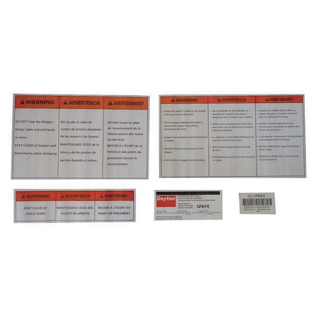 Dayton Label Kit MH5PKF4LKG