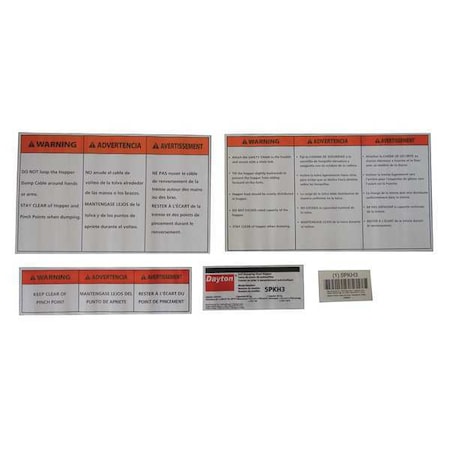 Dayton Label Kit MH5PKH3LKG