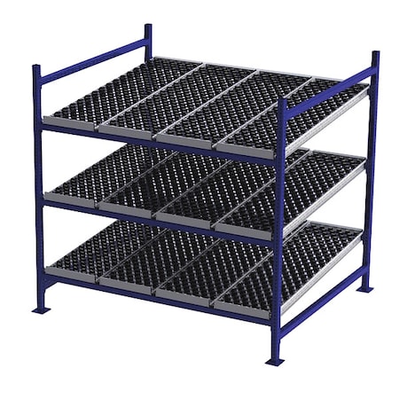 Unex Flow Cell Starter Gravity Flow Rack, 60 in D, 72 in W