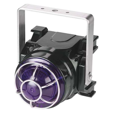 Federal Signal Warning Light, Magenta, LED, 24V DC, 60, 75, 90 FPM, Not Applicable Dia., U-Bracket G-LED-DC-T-M