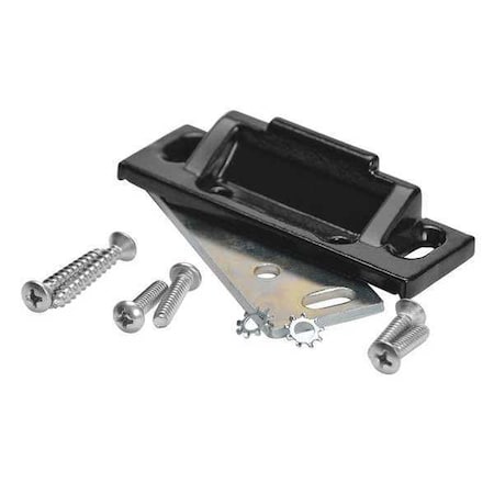 Sargent Deadbolt, Satin Chrome, Black 649 BLACK