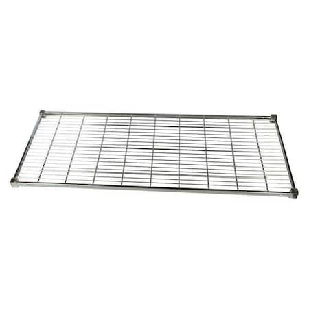 Zoro Select Shelf, Chrome, 24x60 In MH2460CSQG