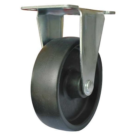 Zoro Select Fixed Caster, 4 In MH2PLG401G