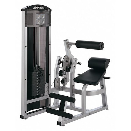 Life Fitness Ab Crunch Bench, 141 lb., 38 in. H SABB