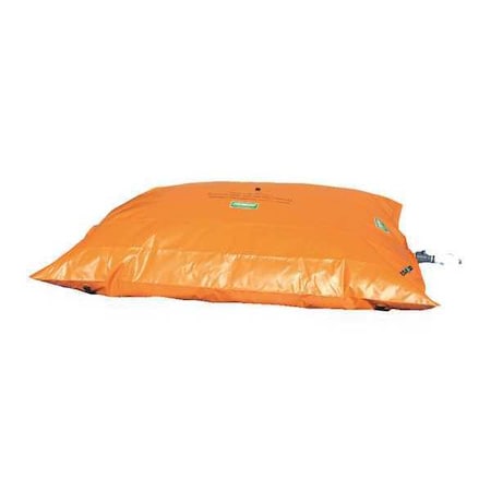 Fsi Bladder Tank, 3ft. L, Orange, Vinyl, 40 gal. F-HD40BT
