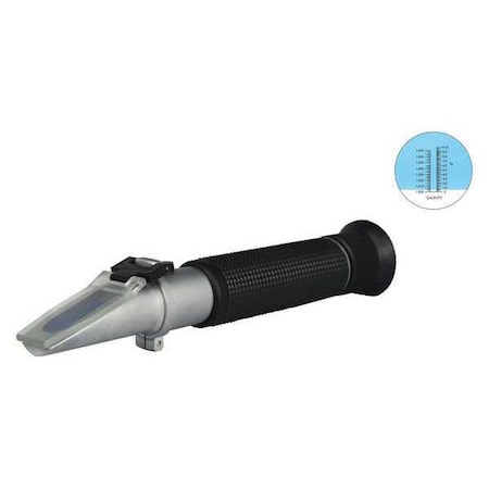 Laxco Analog Refractometer, Salinity, 1in.Wx1inH RHE-S10ATC