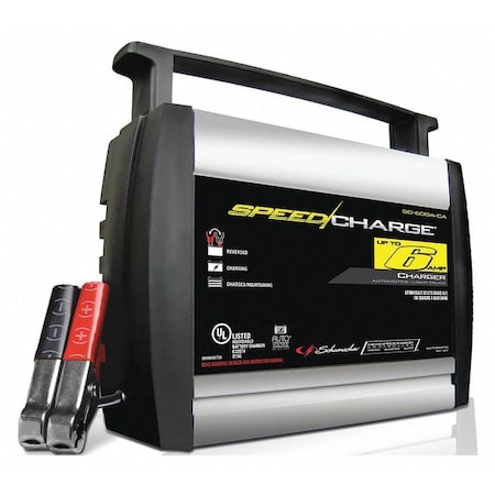 Schumacher Electric Smart Charger/Maintainer, 6/3A, 6/12V, Schumacher