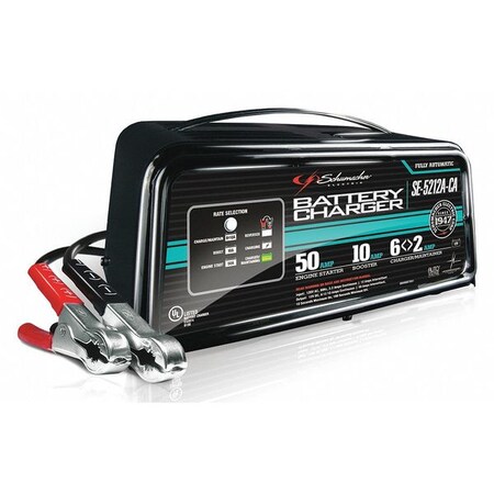 Schumacher Electric Smart Charger, 50/10/2A, 6/12V, Schumacher Electric SE-5212A-CA